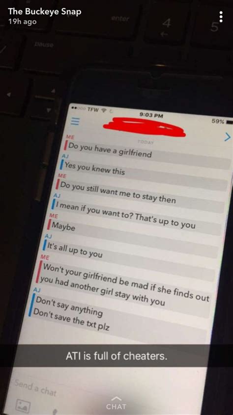 real snapchat cheating porn